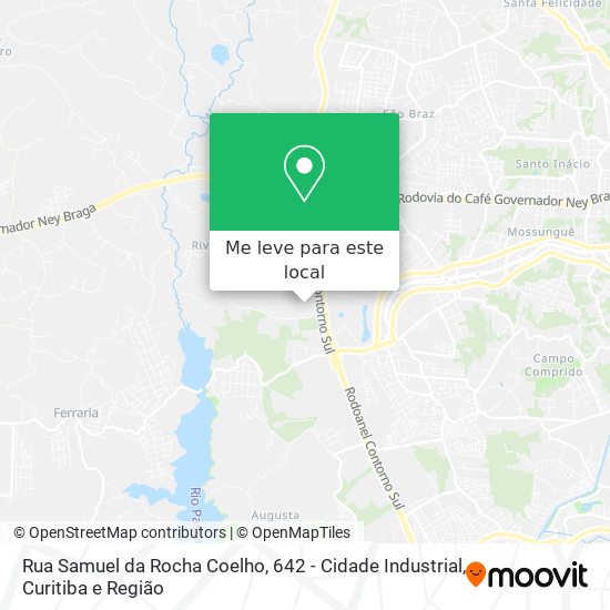 Rua Samuel da Rocha Coelho, 642 - Cidade Industrial mapa