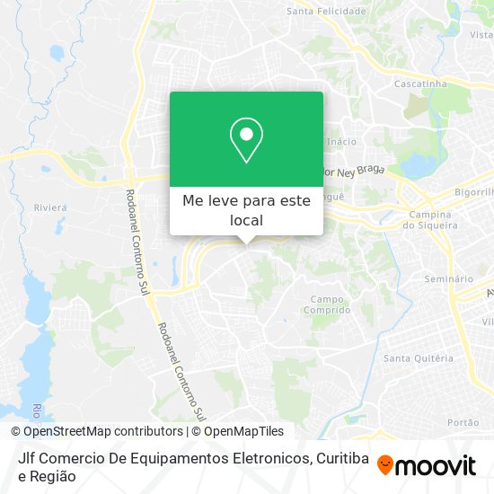 Jlf Comercio De Equipamentos Eletronicos mapa