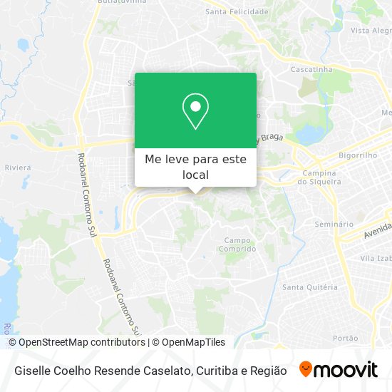 Giselle Coelho Resende Caselato mapa