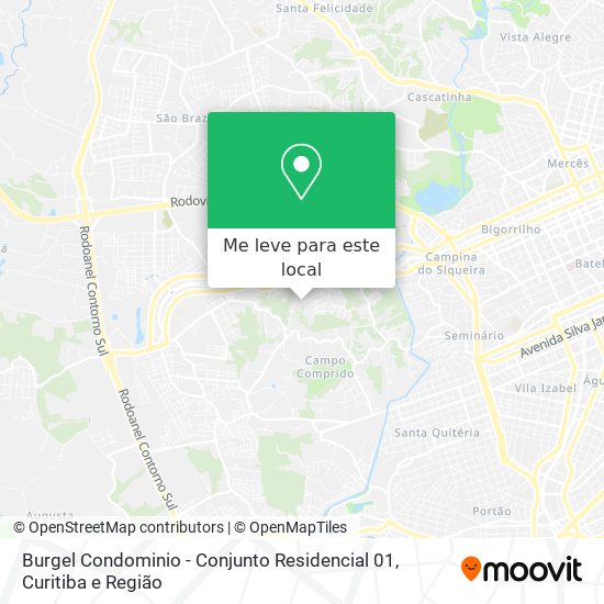 Burgel Condominio - Conjunto Residencial 01 mapa