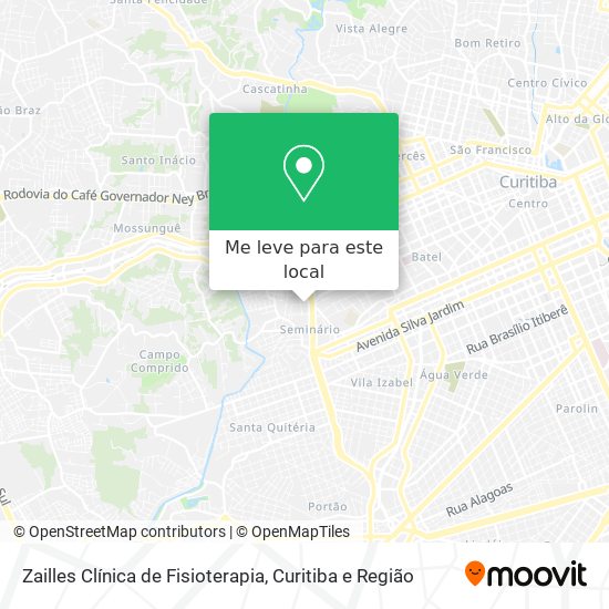 Zailles Clínica de Fisioterapia mapa
