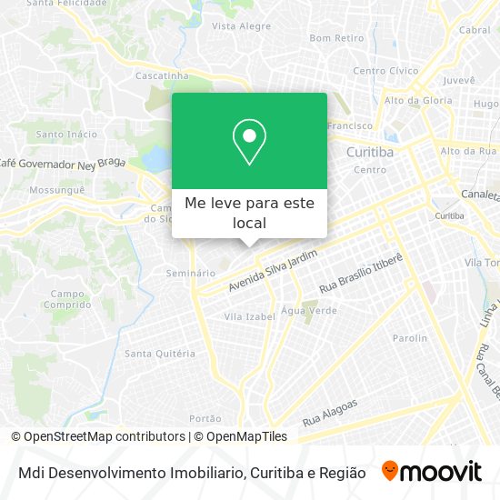 Mdi Desenvolvimento Imobiliario mapa