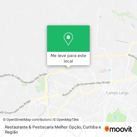 Restaurante & Pestiscaria Melhor Opção mapa