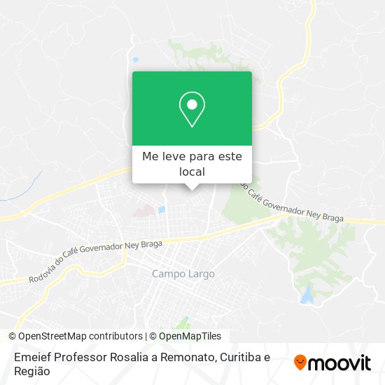 Emeief Professor Rosalia a Remonato mapa
