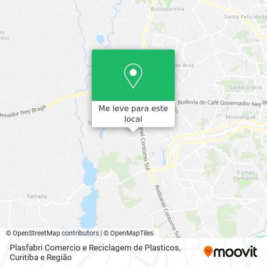 Plasfabri Comercio e Reciclagem de Plasticos mapa