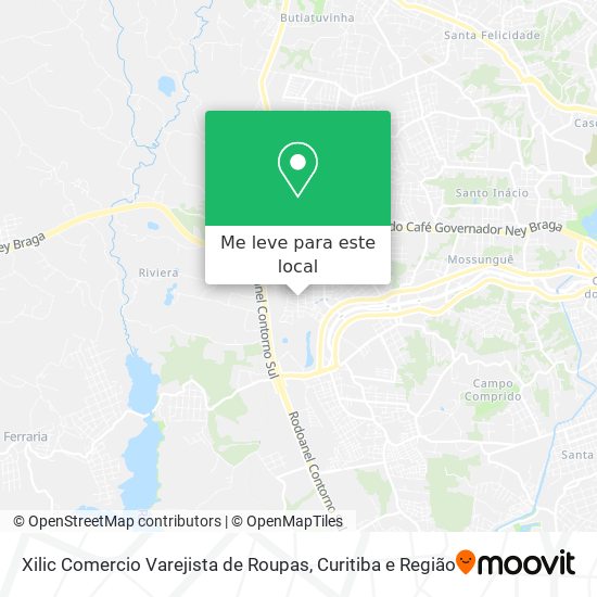 Xilic Comercio Varejista de Roupas mapa
