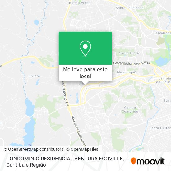 CONDOMINIO RESIDENCIAL VENTURA ECOVILLE mapa