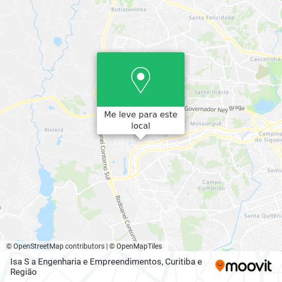 Isa S a Engenharia e Empreendimentos mapa