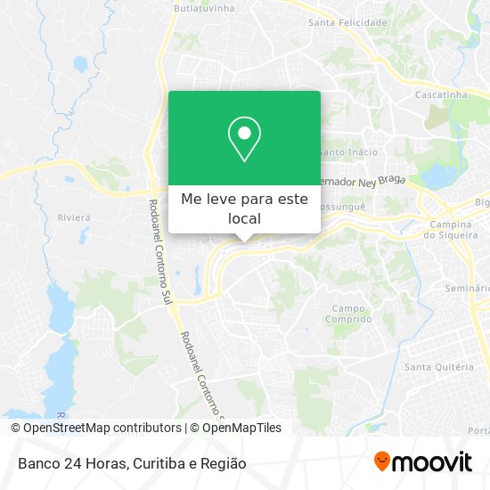 Banco 24 Horas mapa