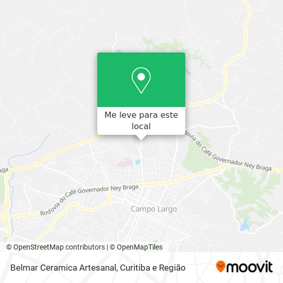 Belmar Ceramica Artesanal mapa