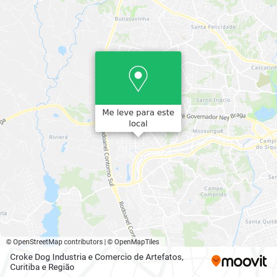 Croke Dog Industria e Comercio de Artefatos mapa