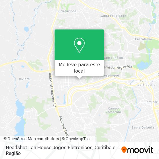 Headshot Lan House Jogos Eletronicos mapa