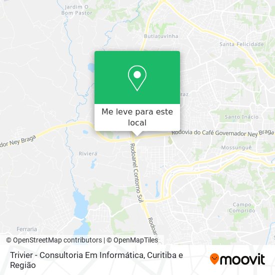 Trivier - Consultoria Em Informática mapa