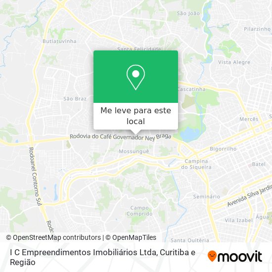 I C Empreendimentos Imobiliários Ltda mapa