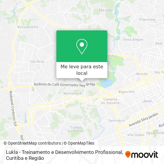 Lukla - Treinamento e Desenvolvimento Profissional mapa