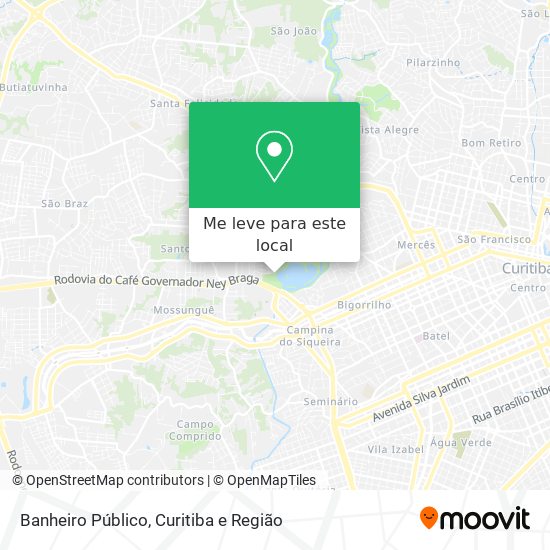 Banheiro Público mapa