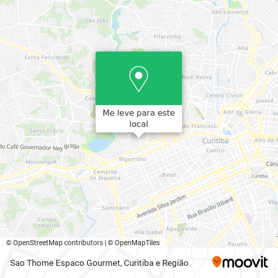 Sao Thome Espaco Gourmet mapa