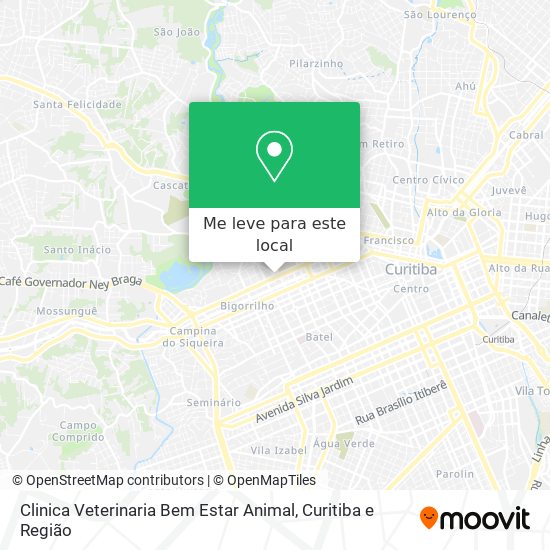 Clinica Veterinaria Bem Estar Animal mapa