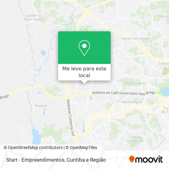 Start - Empreendimentos mapa