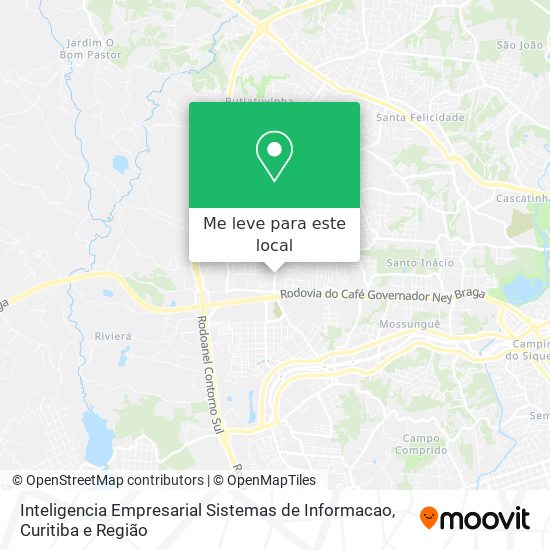 Inteligencia Empresarial Sistemas de Informacao mapa