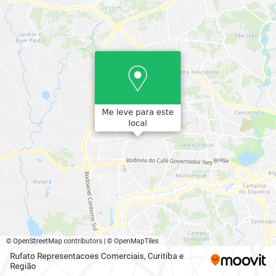 Rufato Representacoes Comerciais mapa