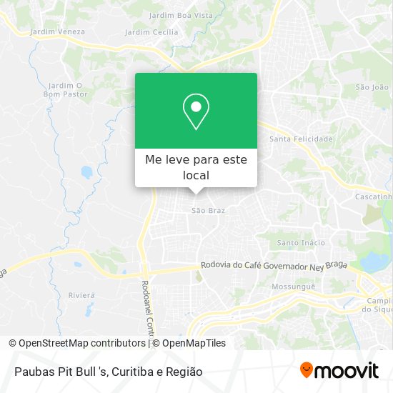 Paubas Pit Bull 's mapa