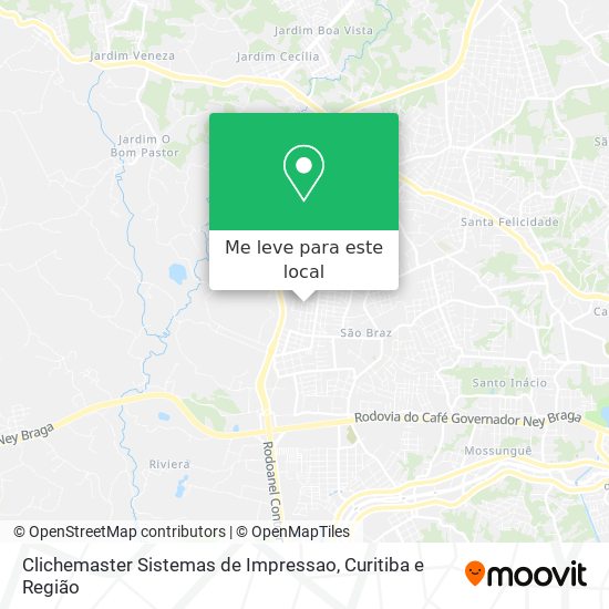 Clichemaster Sistemas de Impressao mapa