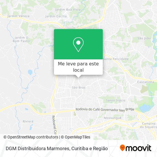 DGM Distribuidora Marmores mapa