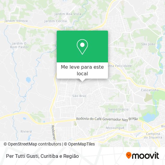 Per Tutti Gusti mapa