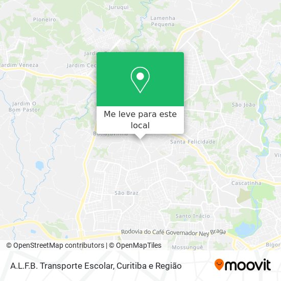 A.L.F.B. Transporte Escolar mapa