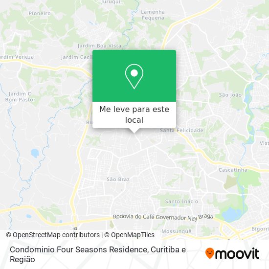 Condominio Four Seasons Residence mapa