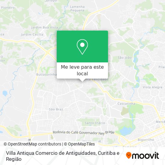 Villa Antiqua Comercio de Antiguidades mapa