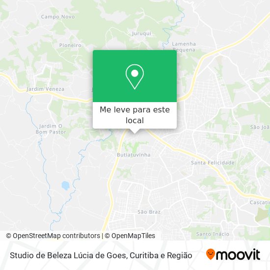 Studio de Beleza Lúcia de Goes mapa