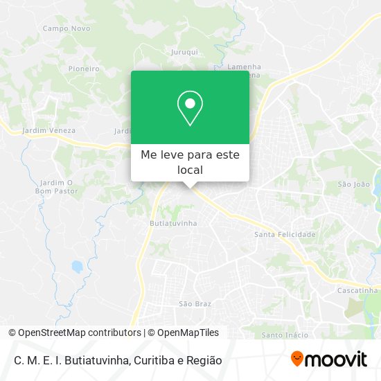 C. M. E. I. Butiatuvinha mapa