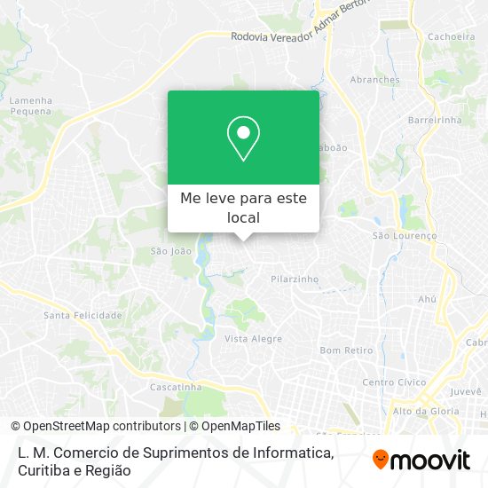 L. M. Comercio de Suprimentos de Informatica mapa