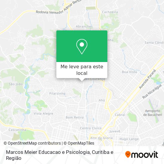 Marcos Meier Educacao e Psicologia mapa