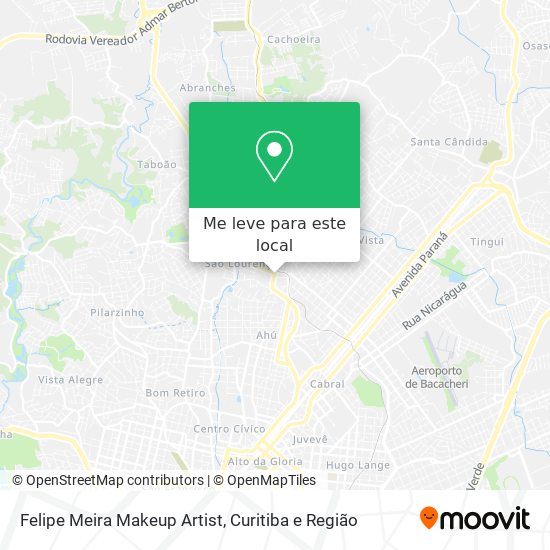 Felipe Meira Makeup Artist mapa