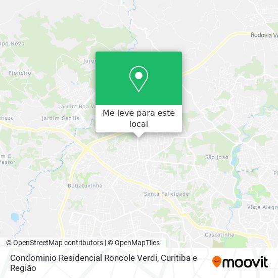 Condominio Residencial Roncole Verdi mapa