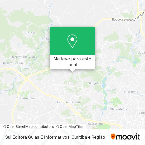 Sul Editora Guias E Informativos mapa