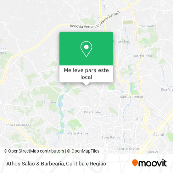 Athos Salão & Barbearia mapa