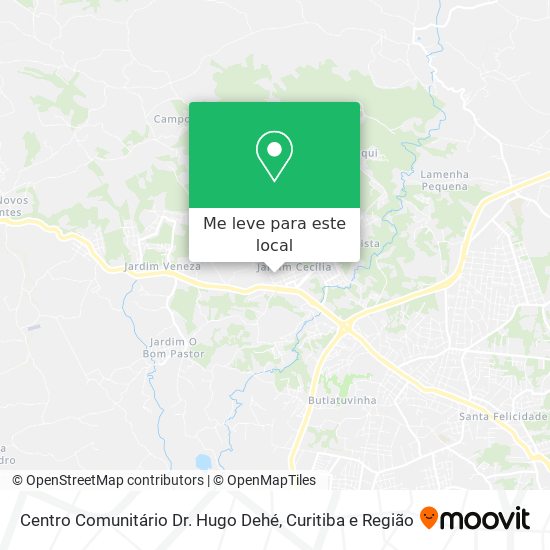 Centro Comunitário Dr. Hugo Dehé mapa
