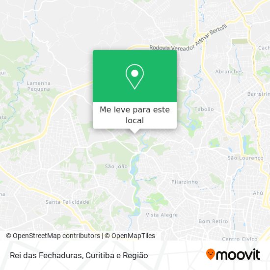 Rei das Fechaduras mapa