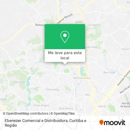 Ebenezer Comercial e Distribuidora mapa