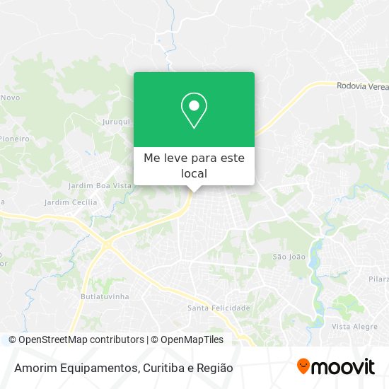 Amorim Equipamentos mapa