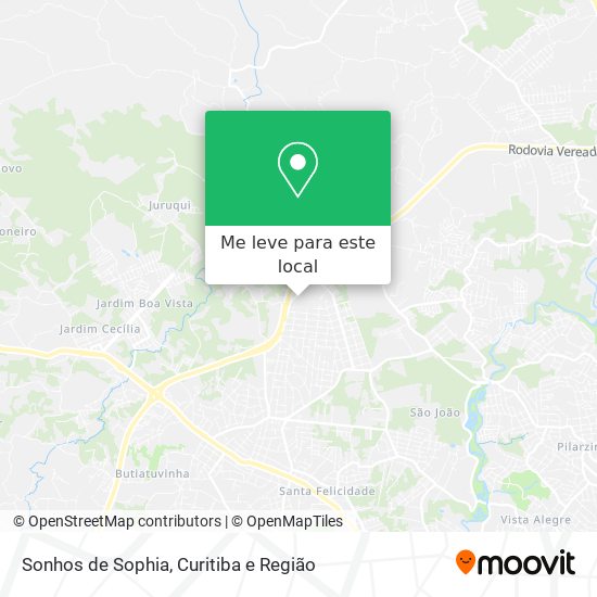 Sonhos de Sophia mapa