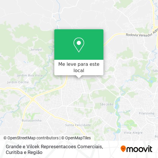 Grande e Vilcek Representacoes Comerciais mapa