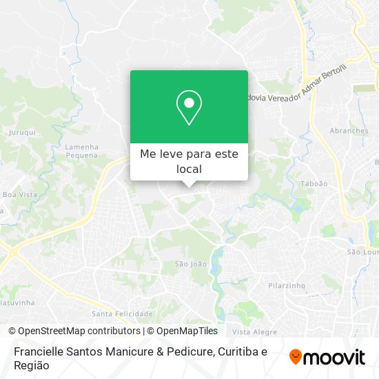 Francielle Santos Manicure & Pedicure mapa