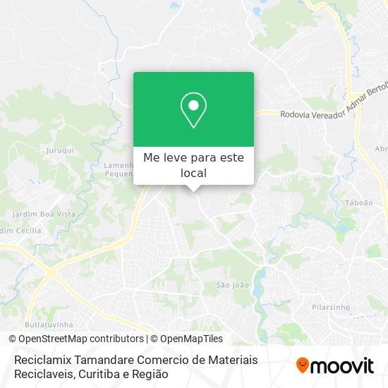 Reciclamix Tamandare Comercio de Materiais Reciclaveis mapa