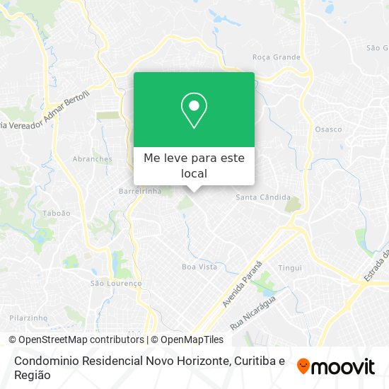Condominio Residencial Novo Horizonte mapa