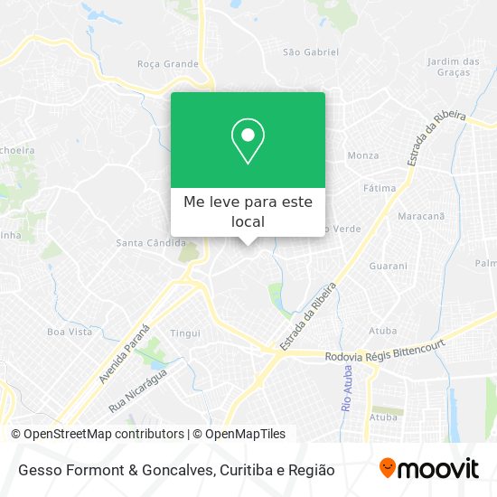 Gesso Formont & Goncalves mapa